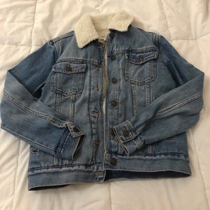 Pacsun Denim Jacket w/ Faux Fur